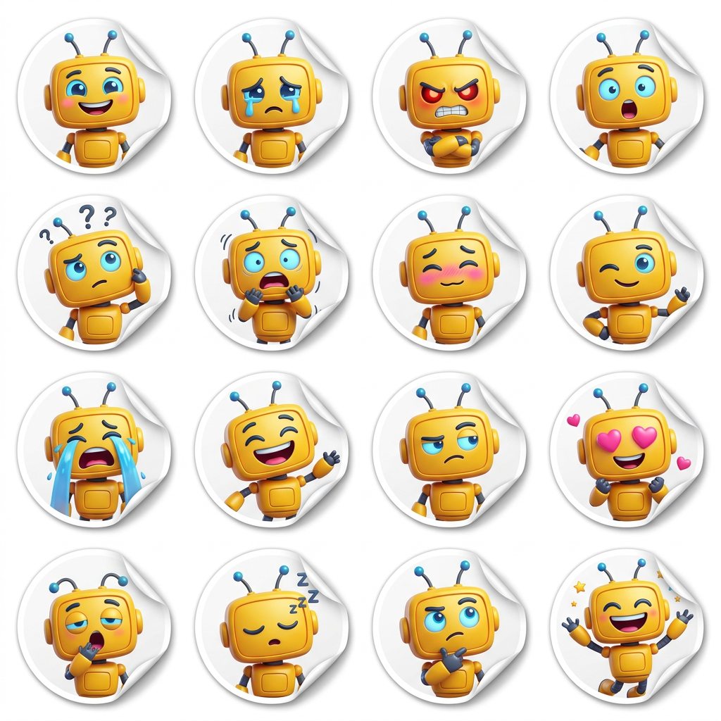 3D емодзі стікерпак — приклад 2