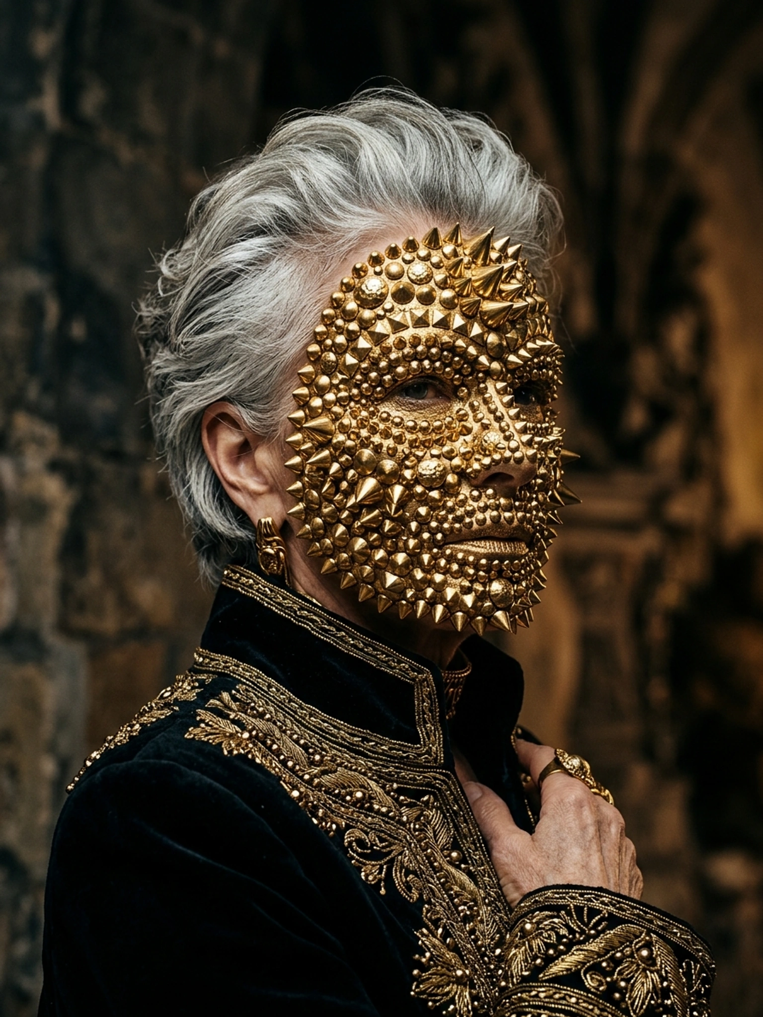 Кристальна маска: fashion-портрет — приклад 4