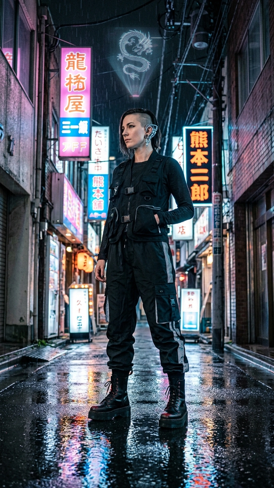 Кіберпанк вулична мода — приклад 1