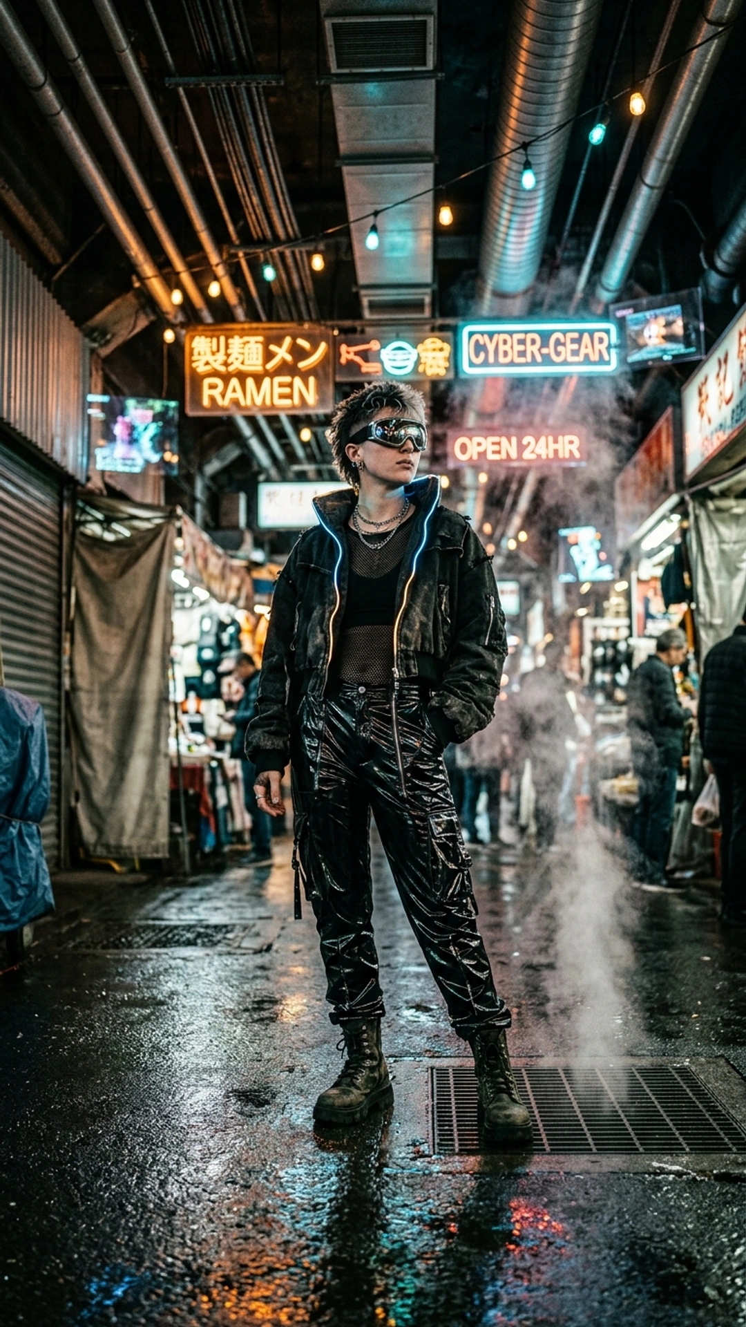 Кіберпанк вулична мода — приклад 3