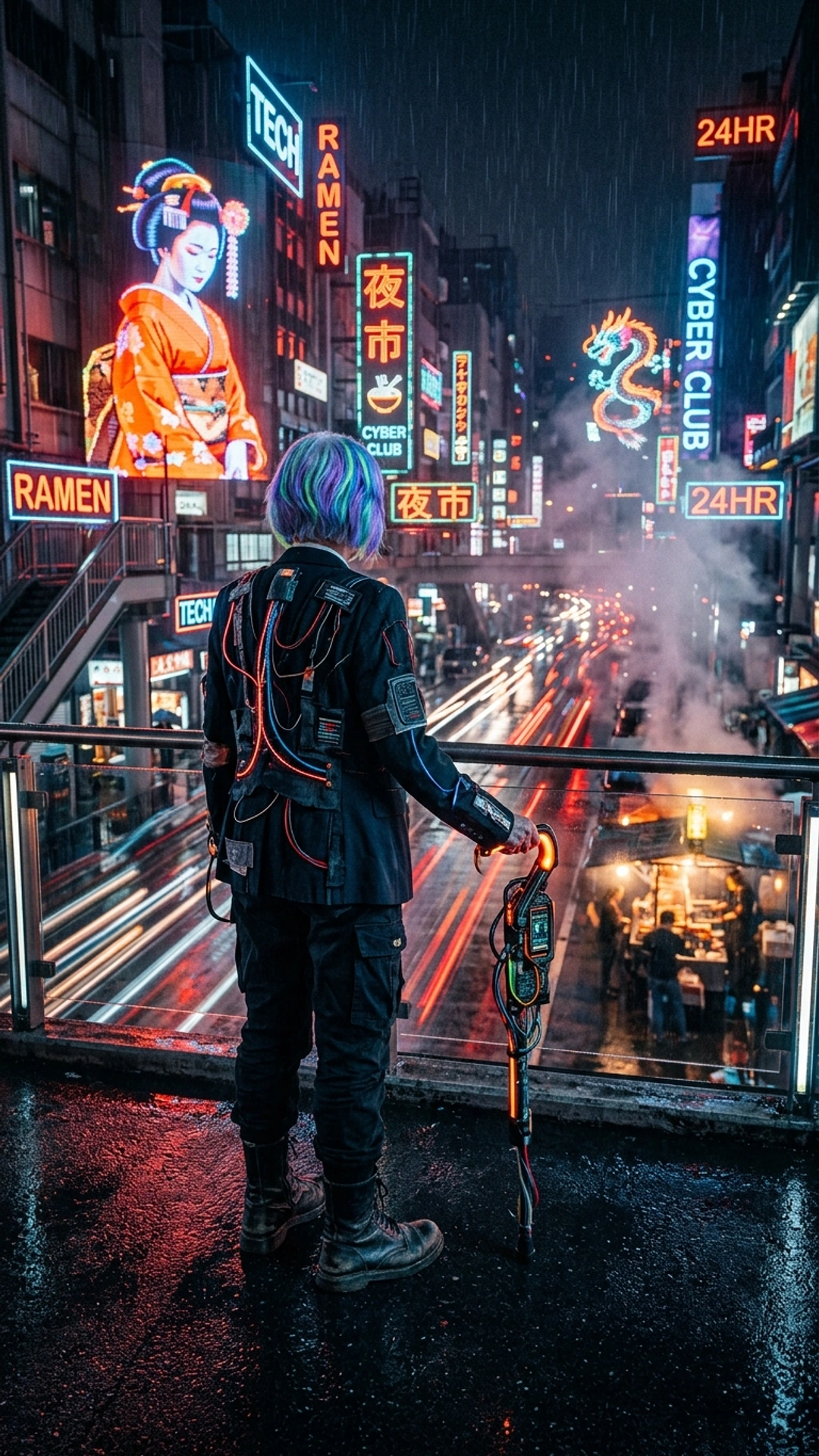 Кіберпанк вулична мода — приклад 4