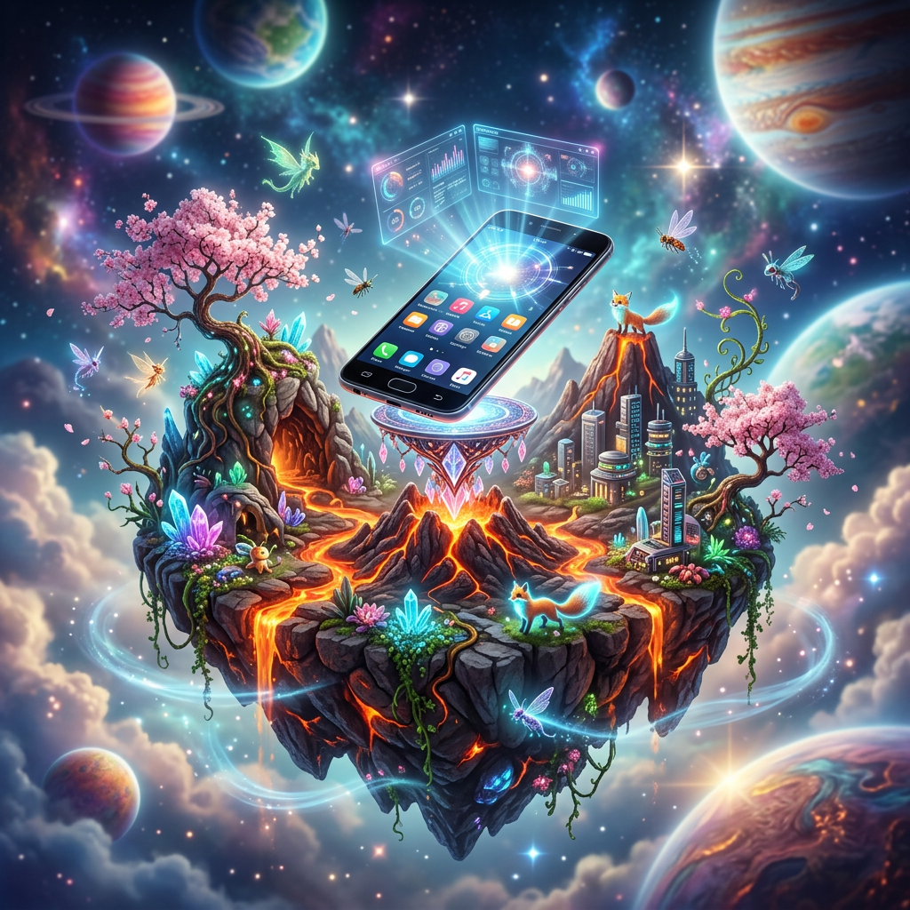 Летючий острів з продуктом — приклад 3