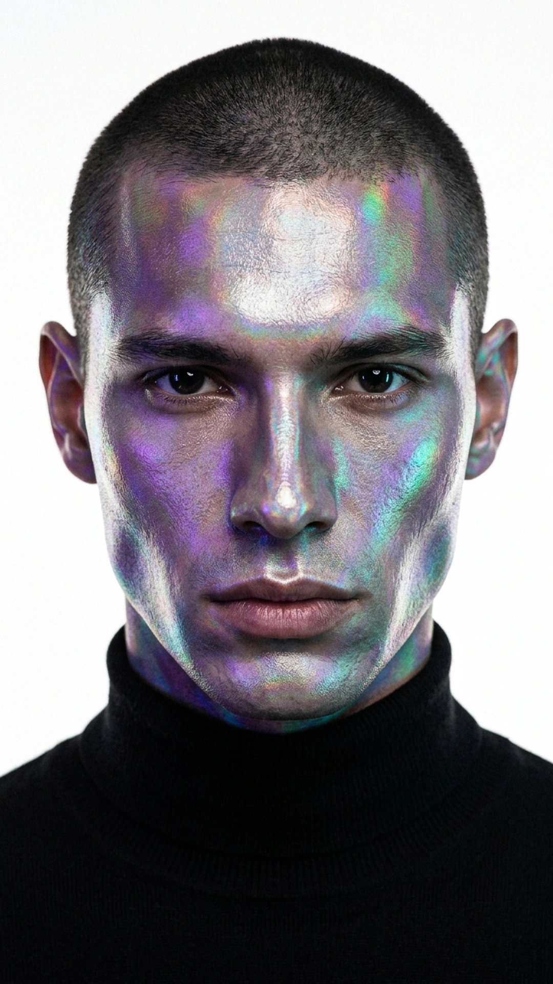 Голографічний fashion-портрет — приклад 2