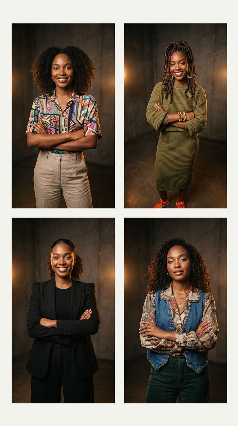 Instagram fashion-сітка — приклад 4