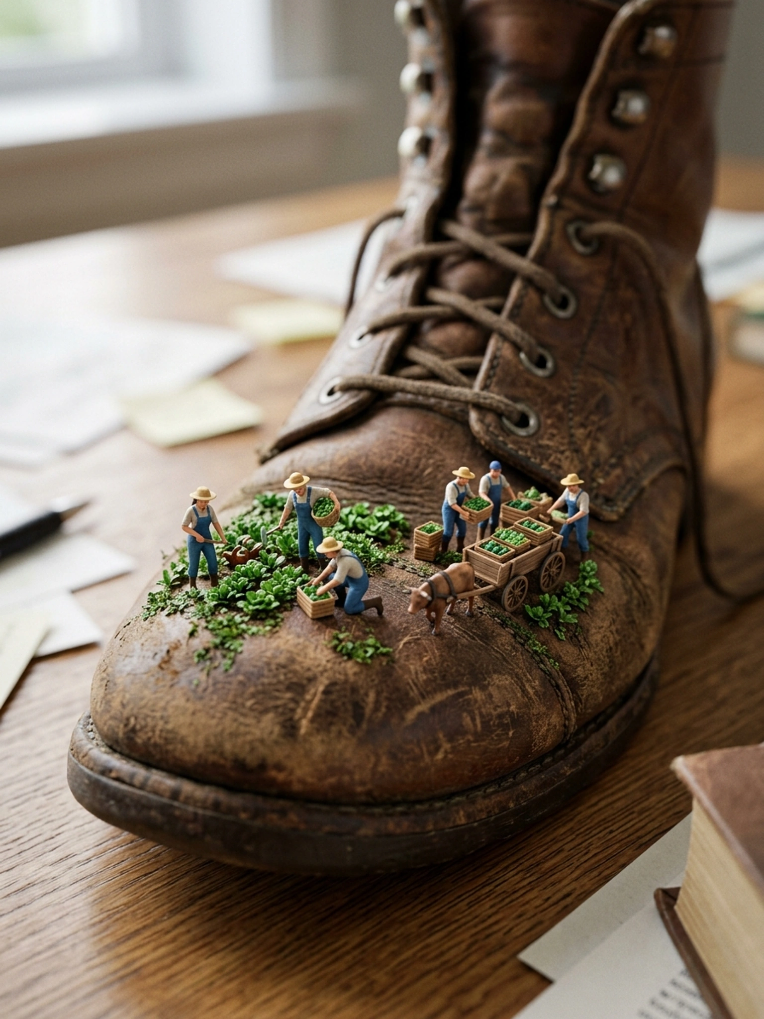 Мініатюрні люди на предметі — приклад 2