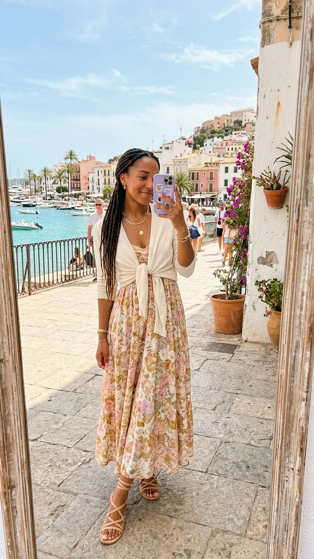 Дзеркальне вуличне селфі — приклад 4