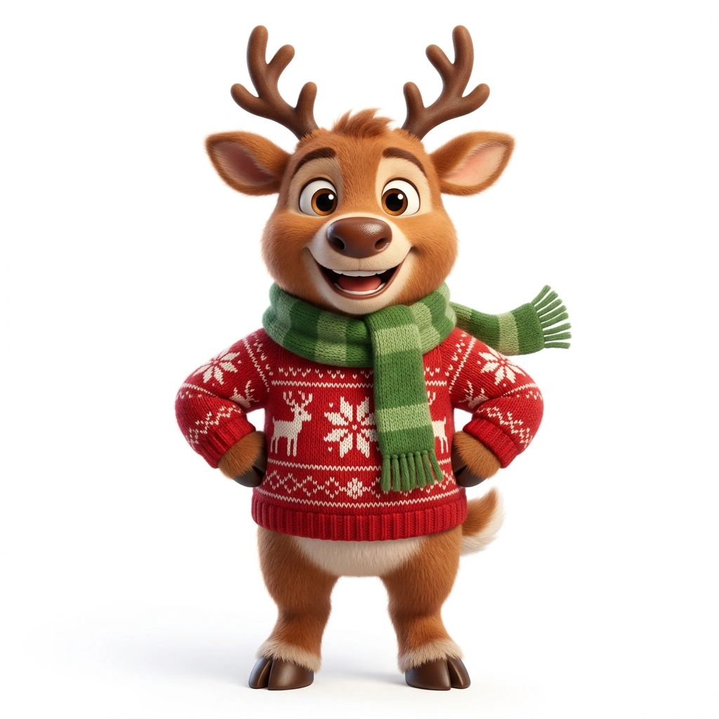 3D персонаж у стилі Pixar — приклад 1