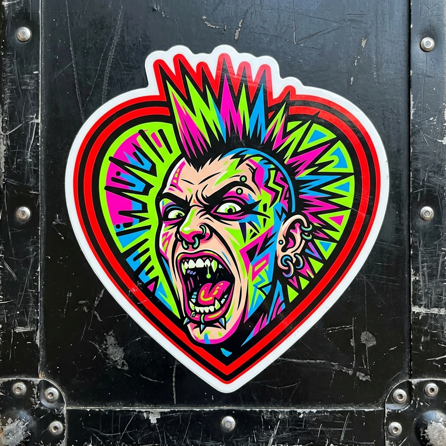 Поп-арт стікер-портрет — приклад 3