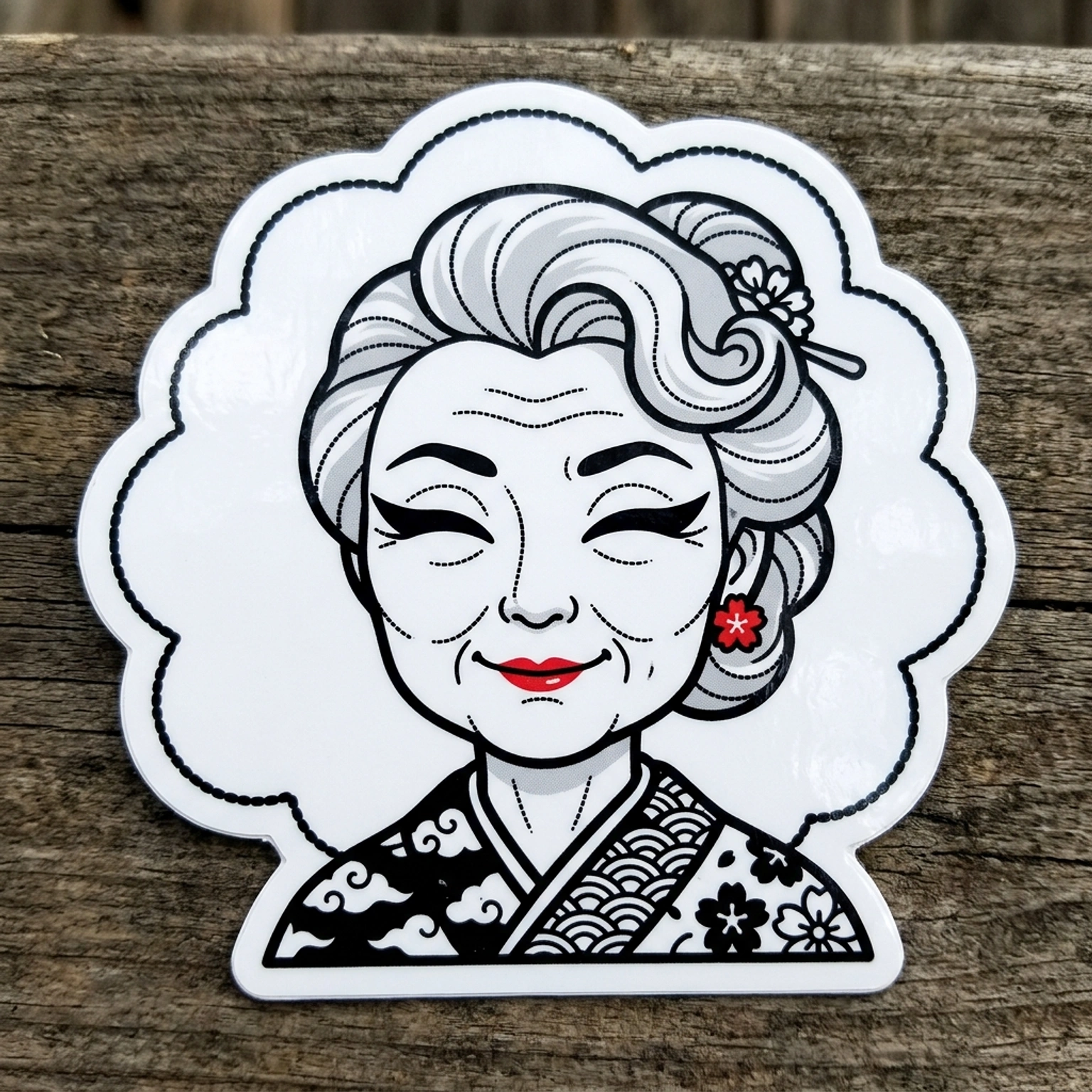 Поп-арт стікер-портрет — приклад 4