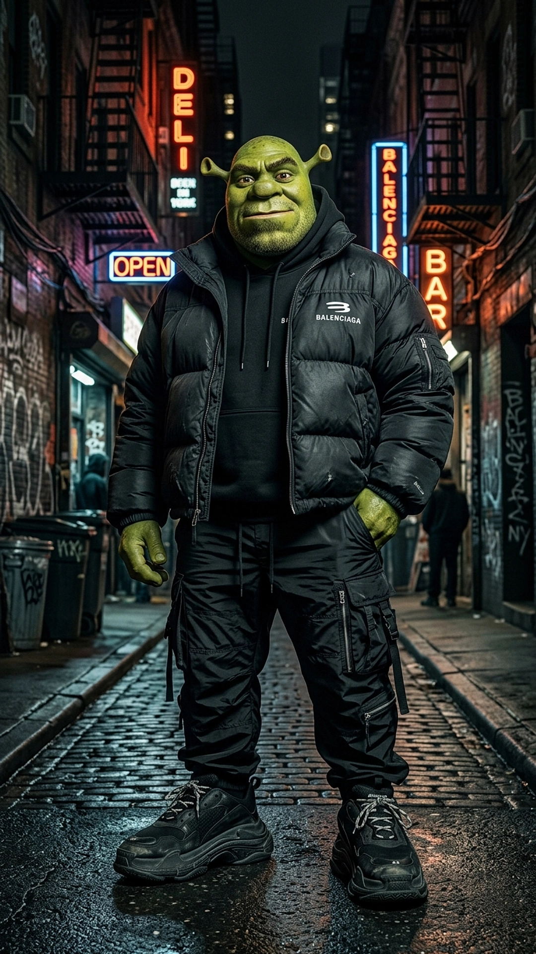 Персонаж поп-культури у дизайнерському одязі — приклад 2