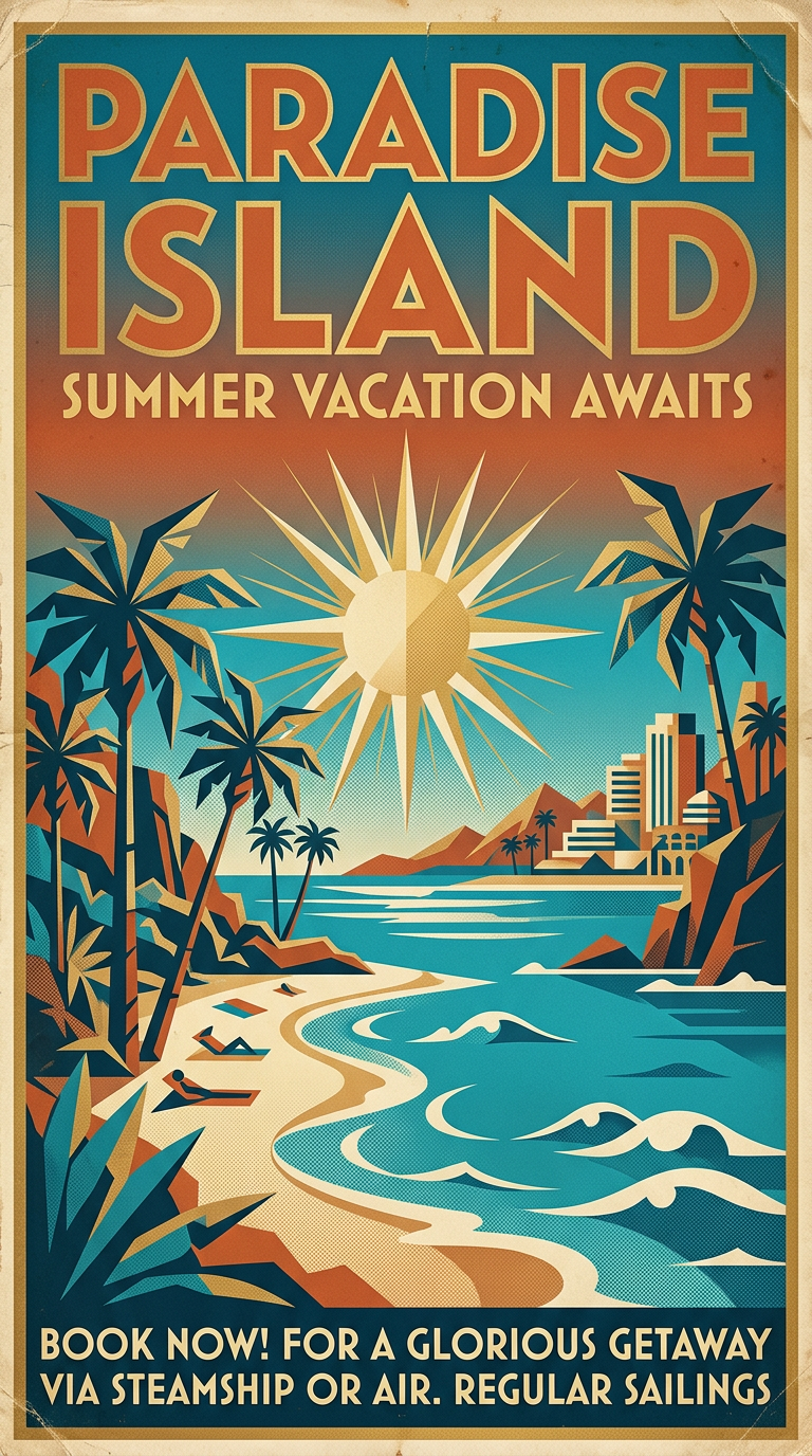 Ретро-постер: дизайн плаката — приклад 1