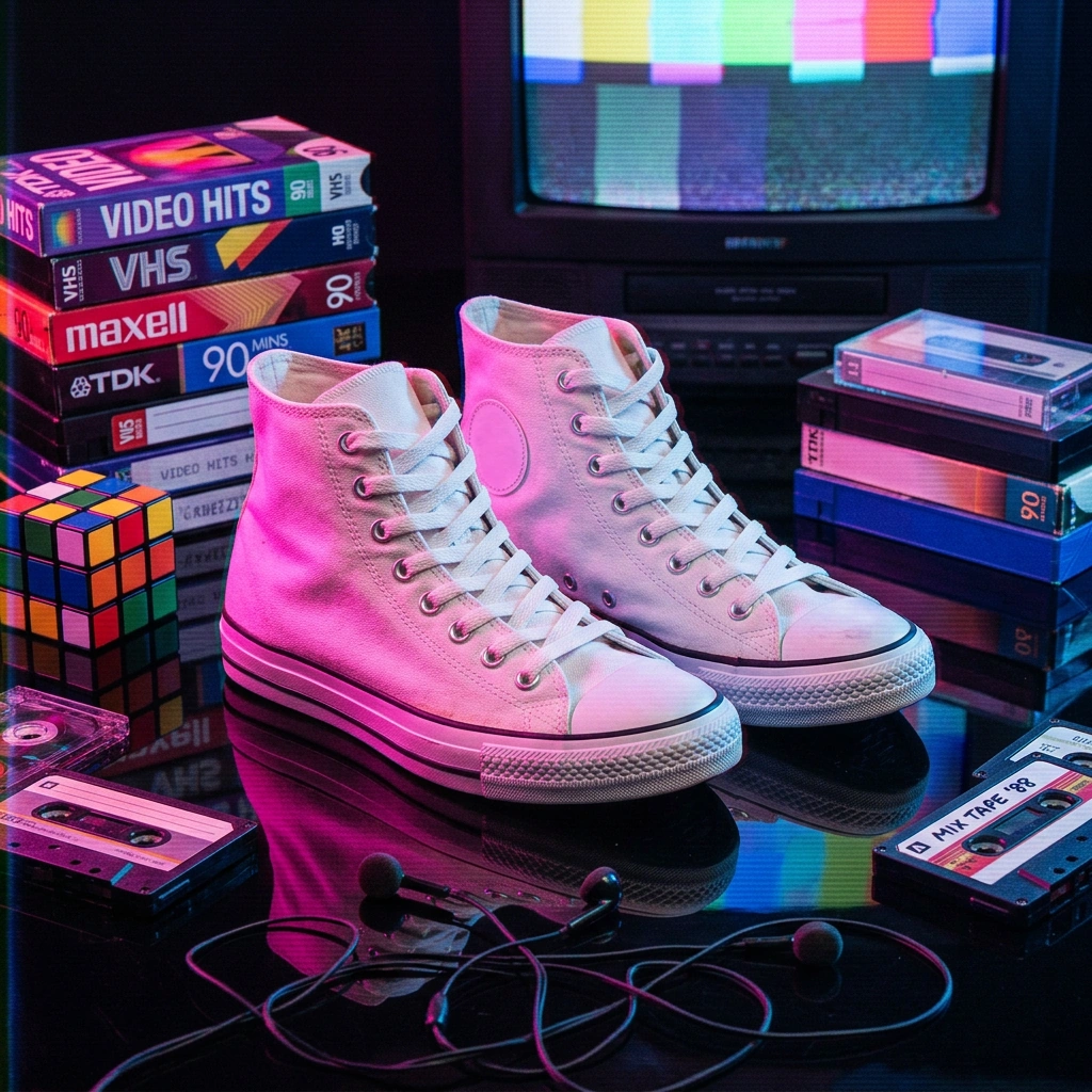 Продукт у стилі ретро VHS — приклад 1