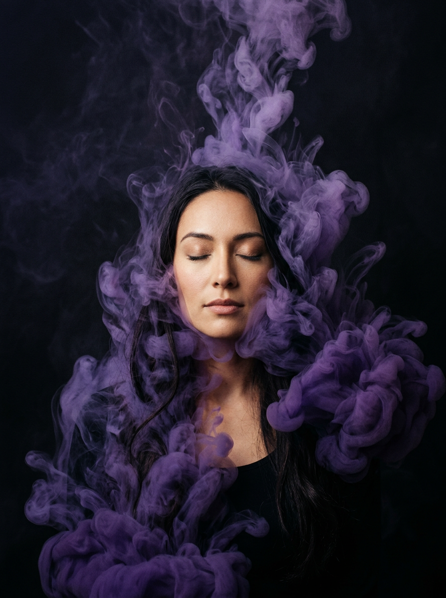 Портрет у димі — приклад 1