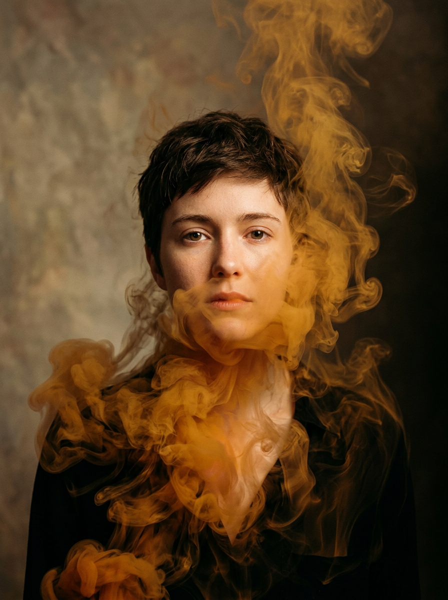 Портрет у димі — приклад 3