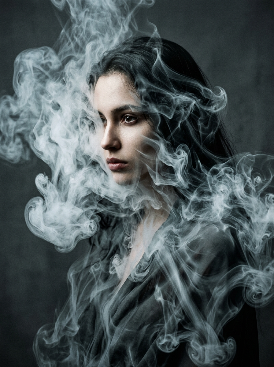 Портрет у димі — приклад 4