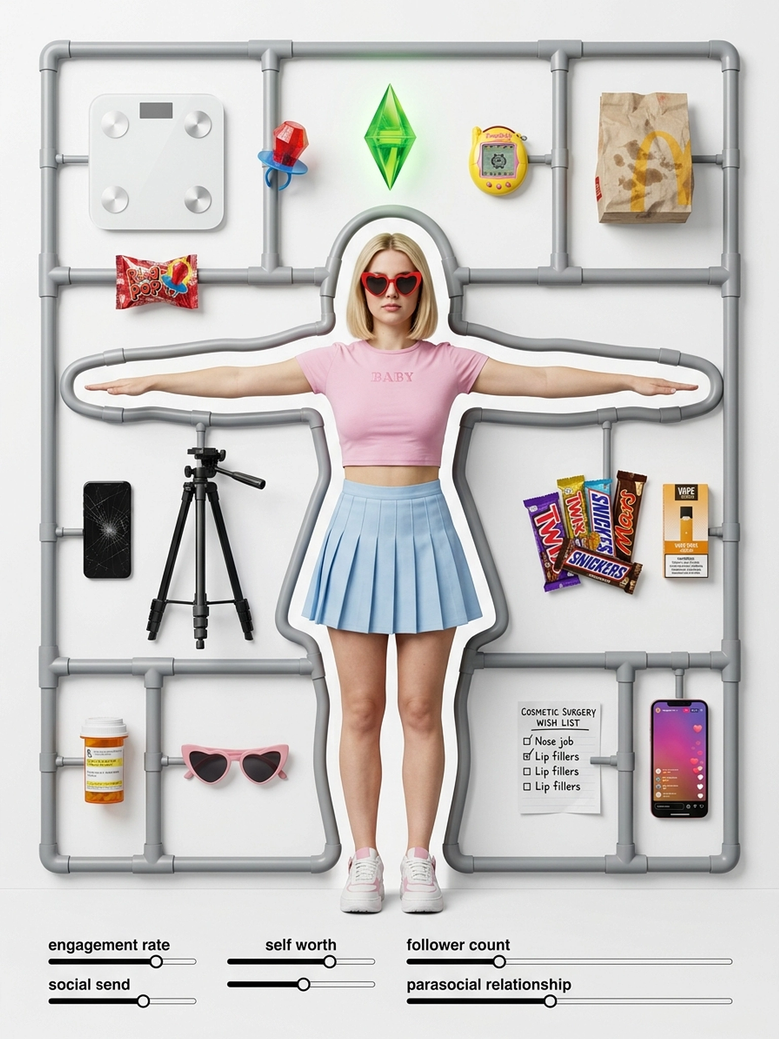 Starter Pack: людина + предмети — приклад 1