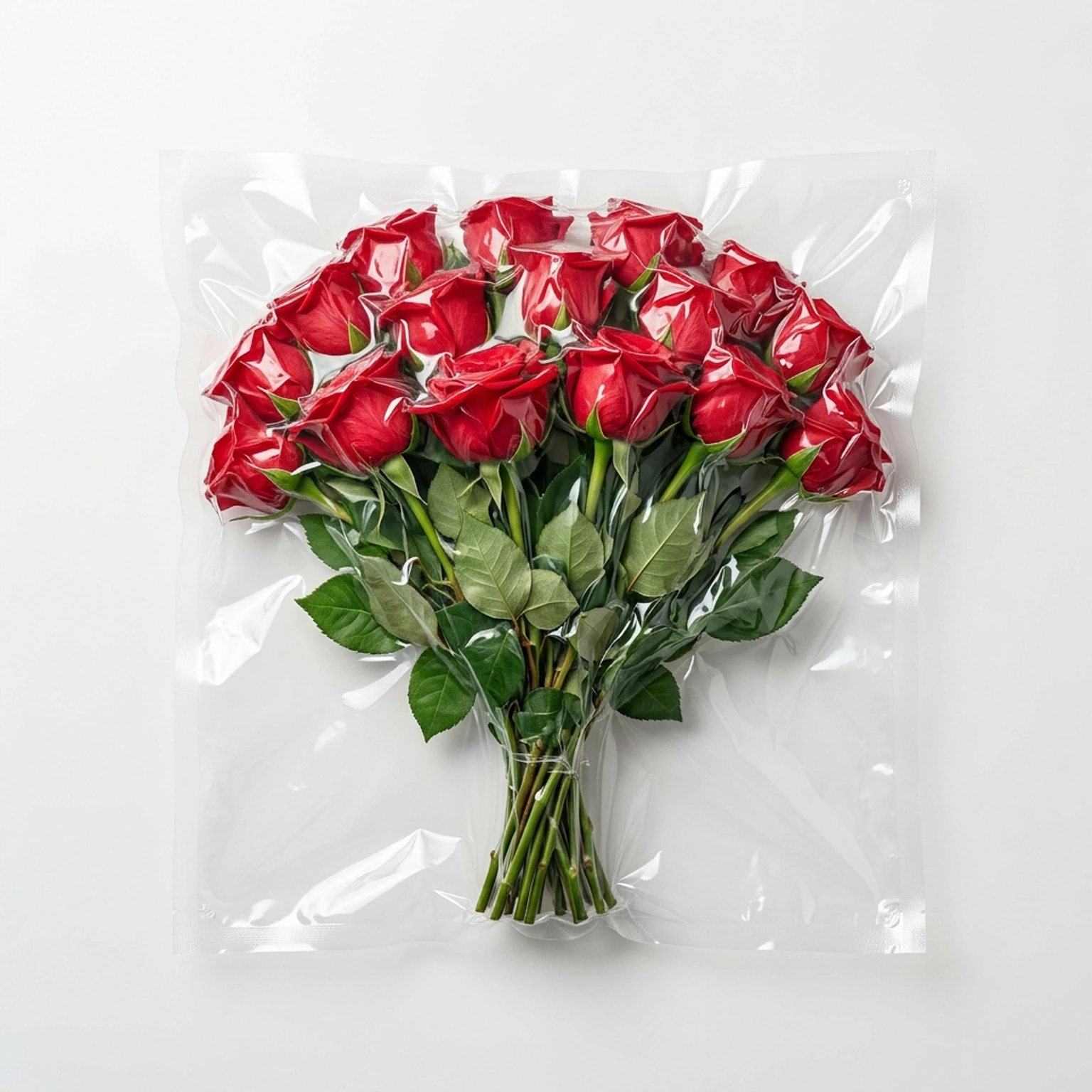 Вакуумна упаковка: предмет у плівці — приклад 1