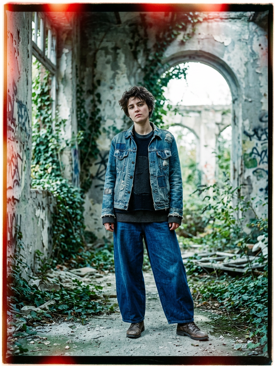 Вінтажний плівковий editorial — приклад 2